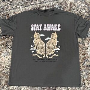 SHEIN Charcoal Gray Tee